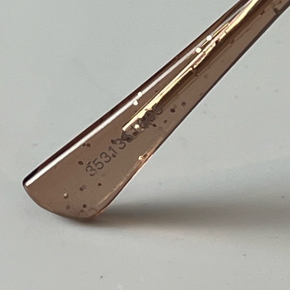 Juicy Couture Brown Heart Metal Frame Sunglasses NWOT - Picture 13 of 14